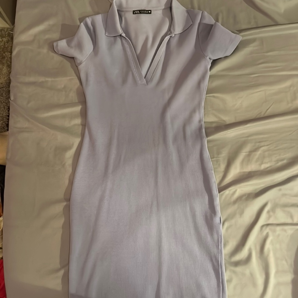 Purple/blue Zara dress